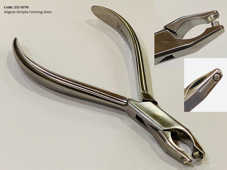 Aligner Dimple Forming 3mm Plier