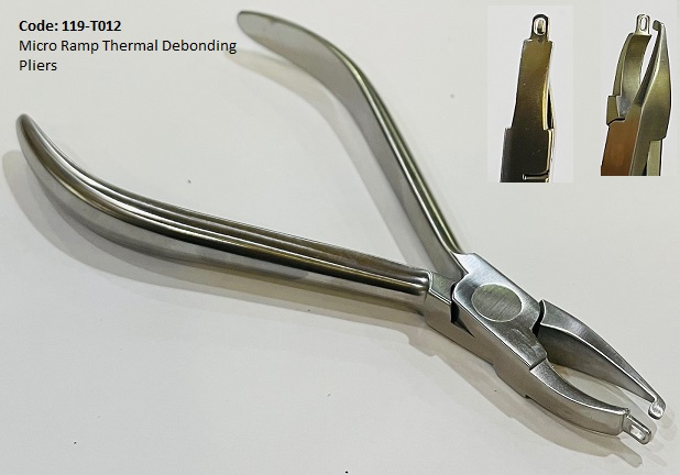 Micro Ramp Thermal Debonding Pliers