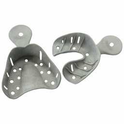 [75.01.051] Impression Tray - nr. 01 - upper/lower - Grey